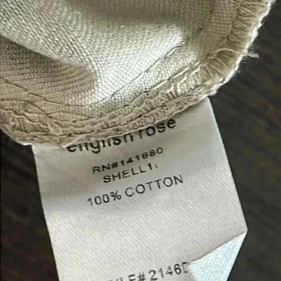 English Rose Animal Print Vest. Cotton. NWOT. Size S/M. Snap Closure. - Picture 14 of 16